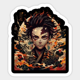 Demon Slayer Captivating Characters Sticker